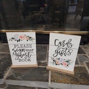 Wedding signs